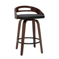 Tabourets De Bar Design Bois Foncé Et Polyuréthane Noir 65cm (lot De 2) MANO -Boutique Miliboo tabourets de bar design bois fonce et polyurethane noir 65cm lot de 2 mano 51185 624eb40f306fe 1200 675