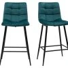 Tabourets De Bar Design En Velours Bleu Pétrole H65 Cm (lot De 2) MAXWELL 1 Tabourets De Bar Design En Velours Bleu Pétrole H65 Cm (lot De 2) MAXWELL -Boutique Miliboo tabourets de bar design en velours bleu petrole h65 cm lot de 2 maxwell 52278 62dea54941998 1200 675