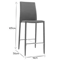 Tabourets De Bar Design Gris Clair (lot De 2) TALOS -Boutique Miliboo tabourets de bar design gris clair lot de 2 talos 42815 5f451601a67ed 1200 675