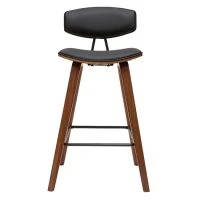 Tabourets De Bar Design Noir Et Bois Foncé H69 Cm (lot De 2) VASCO -Boutique Miliboo tabourets de bar design noir et bois fonce h69 cm lot de 2 vasco 49302 60edac8a7a85d 1200 675