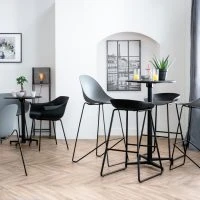 Tabourets De Bar Design Noirs H75 Cm (lot De 2) PEBBLE 16 Tabourets De Bar Design Noirs H75 Cm (lot De 2) PEBBLE -Boutique Miliboo tabourets de bar design noirs h75 cm lot de 2 pebble 45307 5e7242913e0d8 1200 675