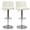 Tabourets De Bar Design Réglables Blancs (lot De 2) MONTI 2 Tabourets De Bar Design Réglables Blancs (lot De 2) MONTI -Boutique Miliboo tabourets de bar design reglables blancs lot de 2 monti 52291 62b58846cb399 1200 675