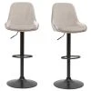 Tabourets De Bar Design Réglables Velours Taupe (lot De 2) HOLO 2 Tabourets De Bar Design Réglables Velours Taupe (lot De 2) HOLO -Boutique Miliboo tabourets de bar design reglables velours taupe lot de 2 holo 51850 63db7aad6c743 1200 675