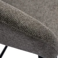 Tabourets De Bar En Tissu Effet Velours Texturé Gris Et Métal H65 Cm (lot De 2) LAURETTE -Boutique Miliboo tabourets de bar en tissu effet velours texture gris et metal h65 cm lot de 2 laurette 52258 6329e142e341b 1200 675