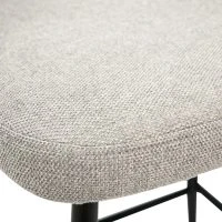 Tabourets De Bar En Tissu Effet Velours Texturé Gris H65 Cm (lot De 2) COSETTE -Boutique Miliboo tabourets de bar en tissu effet velours texture gris h65 cm lot de 2 cosette 52085 62deb39fe1591 1200 675