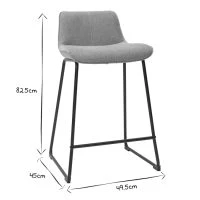 Tabourets De Bar En Tissu Effet Velours Texturé Jaune Moutarde Et Métal H65 Cm (lot De 2) BOOST -Boutique Miliboo tabourets de bar en tissu effet velours texture jaune moutarde et metal h65 cm lot de 2 boost 52698 634ec280587fb 1200 675