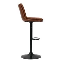 Tabourets De Bar Réglables En Polyuréthane Marron Et Métal Noir (lot De 2) ZUCK 13 Tabourets De Bar Réglables En Polyuréthane Marron Et Métal Noir (lot De 2) ZUCK -Boutique Miliboo tabourets de bar reglables en polyurethane marron et metal noir lot de 2 zuck 51856 62c2c989b7389 1200 675