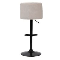 Tabourets De Bar Réglables En Tissu Effet Velours Texturé Beige Et Métal Noir (lot De 2) MONTI -Boutique Miliboo tabourets de bar reglables en tissu effet velours texture beige et metal noir lot de 2 monti 51873 62beb5c56f466 1200 675
