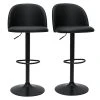 Tabourets De Bar Réglables Polyuréthane Noir Et Métal Noir (lot De 2) CELESTE 2 Tabourets De Bar Réglables Polyuréthane Noir Et Métal Noir (lot De 2) CELESTE -Boutique Miliboo tabourets de bar reglables polyurethane noir et metal noir lot de 2 celeste 52289 62d7c7093e820 1200 675