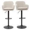 Tabourets De Bar Réglables Tissu Effet Velours Beige Et Métal (lot De 2) AMIKA 1 Tabourets De Bar Réglables Tissu Effet Velours Beige Et Métal (lot De 2) AMIKA -Boutique Miliboo tabourets de bar reglables tissu effet velours beige et metal lot de 2 amika 52686 62e93b58e5a37 1200 675