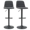 Tabourets De Bar Réglables Tissu Et Métal Gris Foncé (lot De 2) SAURY 1 Tabourets De Bar Réglables Tissu Et Métal Gris Foncé (lot De 2) SAURY -Boutique Miliboo tabourets de bar reglables tissu et metal gris fonce lot de 2 saury 47848 5f633139b9dea 1200 675