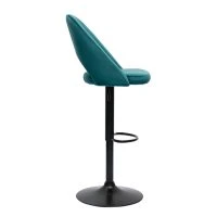 Tabourets De Bar Relevables En Velours Bleu Pétrole Et Métal Noir (lot De 2) COSETTE 13 Tabourets De Bar Relevables En Velours Bleu Pétrole Et Métal Noir (lot De 2) COSETTE -Boutique Miliboo tabourets de bar relevables en velours bleu petrole et metal noir lot de 2 cosette 52422 633d3e49c9a4b 1200 675