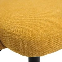 Tabourets De Bar Relevables Tissu Effet Velours Texturé Jaune Et Métal Noir (lot De 2) COSETTE -Boutique Miliboo tabourets de bar relevables tissu effet velours texture jaune et metal noir lot de 2 cosette 52088 62b5bf657aafc 1200 675