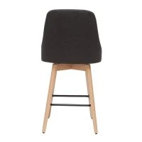 Tabourets De Bar Scandinaves En Tissu Gris Foncé Et Bois Hêtre Massif H65 Cm (lot De 2) HASTA -Boutique Miliboo tabourets de bar scandinaves en tissu gris fonce et bois hetre massif h65 cm lot de 2 hasta 49310 60b9eb677bb3f 1200 675