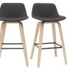 Tabourets De Bar Scandinaves Gris Foncé H65 Cm (lot De 2) NONIE -Boutique Miliboo tabourets de bar scandinaves gris fonce h65 cm lot de 2 nonie 49306 60fe7a642e178 1200 675