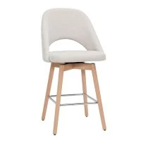 Tabourets De Bar Scandinaves Tissu Effet Velours Texturé Beige Et Hévéa Massif 65 Cm (lot De 2) COSETTE -Boutique Miliboo tabourets de bar scandinaves tissu effet velours texture beige et hevea massif 65 cm lot de 2 cosette 52080 62b58c50e5363 1200 675