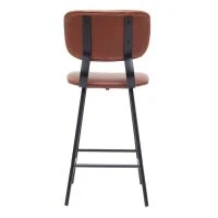 Tabourets De Bar Vintage Marron Clair Avec Pieds Métal 65 Cm (lot De 2) LAB -Boutique Miliboo tabourets de bar vintage marron clair avec pieds metal 65 cm lot de 2 lab 45225 5c41d685d01d2 1200 675