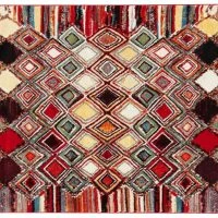 Tapis à Motifs Multicolore 160 X 230 Cm HOLI