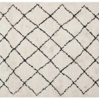 Tapis Berbère écru 200 X 300 Cm ZELIA