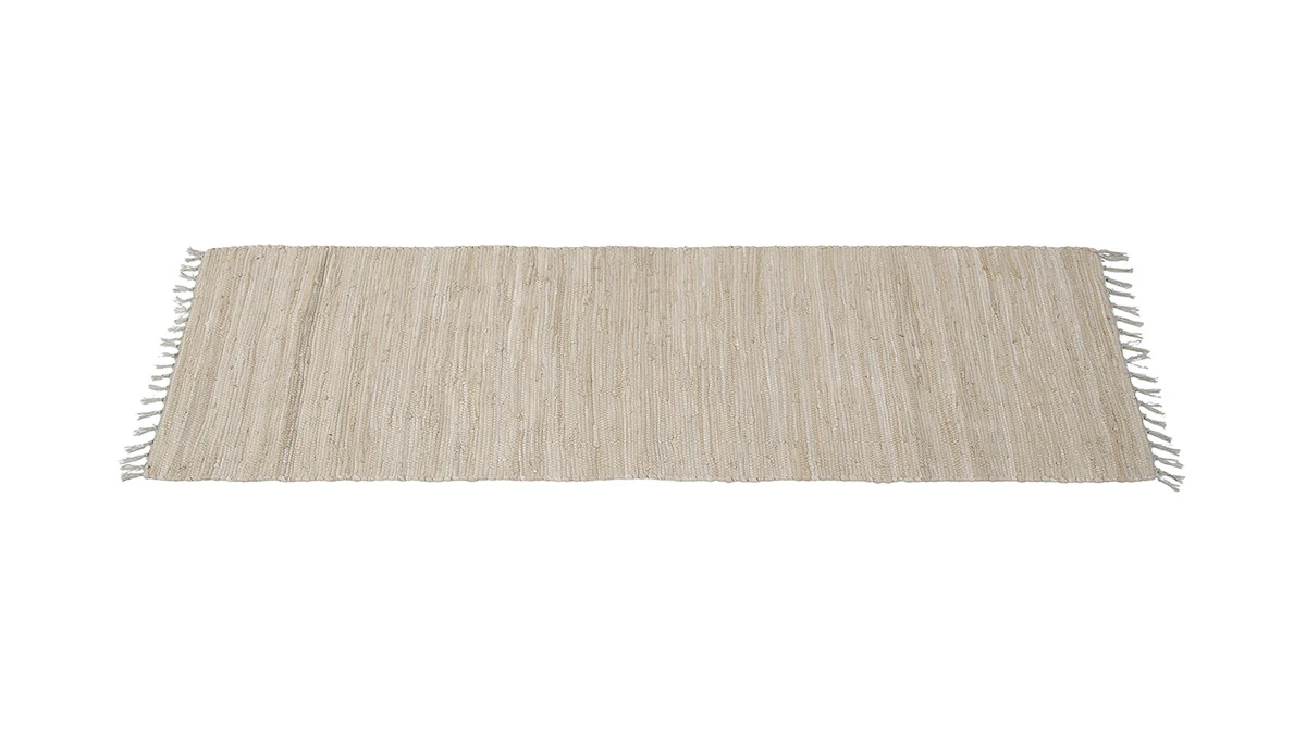 Tapis De Couloir Coloris Taupe 60 X 200 Cm AUBAGNE 4 Tapis De Couloir Coloris Taupe 60 X 200 Cm AUBAGNE – Image 2