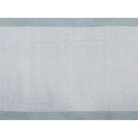 Tapis De Couloir En Coton Bleu Perle 60 X 200 Cm ASTER