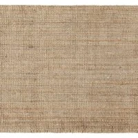 Tapis / Descente De Lit En Jute Naturel 60 X 120 Cm NOOR