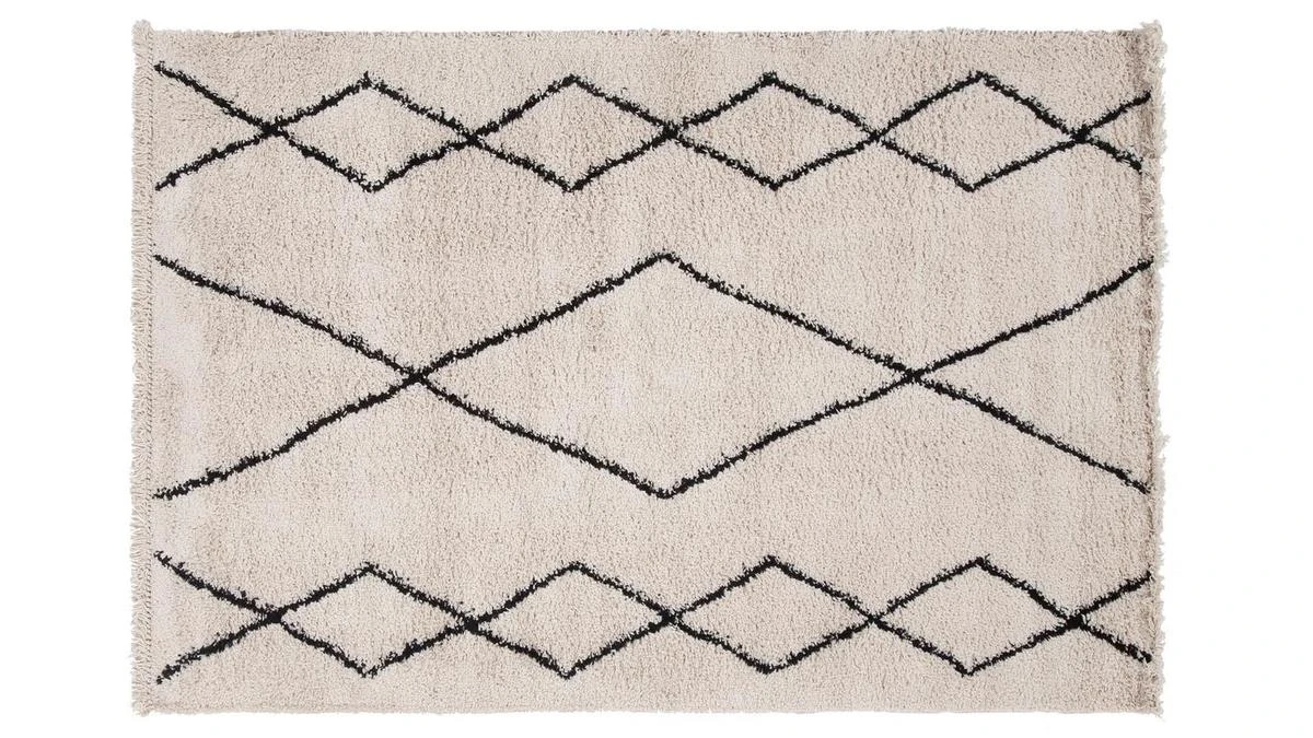 Tapis / Descente De Lit Style Berbère 60 X 120 Cm TRIBU 3 Tapis / Descente De Lit Style Berbère 60 X 120 Cm TRIBU