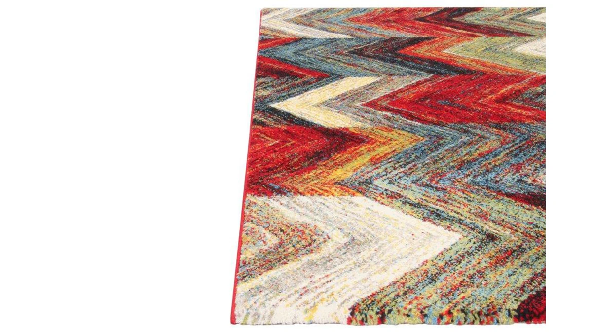 Tapis Design Multicolore 160 X 230 Cm CHEROKEE 5 Tapis Design Multicolore 160 X 230 Cm CHEROKEE – Image 3