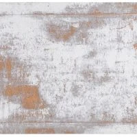 Tapis Effet Usé Jaune Or Et Ivoire Avec Motif Tissé 160 X 230 Cm - ASTRA