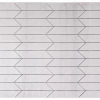 Tapis Moderne Gris Avec Motif Graphique ARROWS