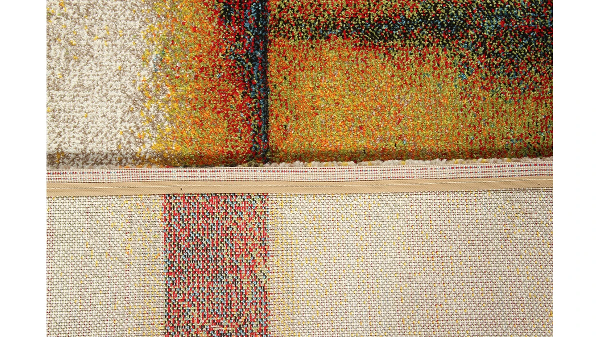 Tapis Multicolore 160 X 230 Cm ABSTRAIT 5 Tapis Multicolore 160 X 230 Cm ABSTRAIT – Image 3