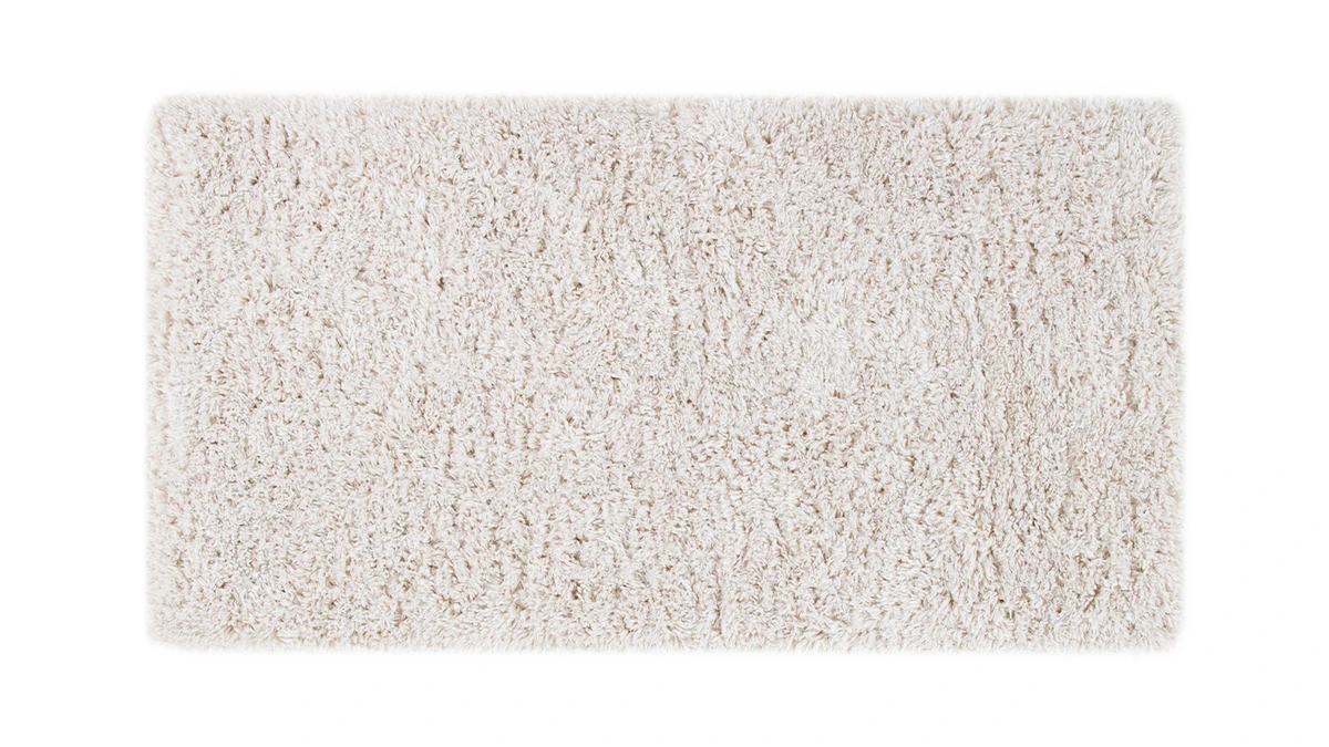 Tapis Recyclé à Poils Longs Coloris Ivoire 160 X 230 Cm AIMEE 3 Tapis Recyclé à Poils Longs Coloris Ivoire 160 X 230 Cm AIMEE