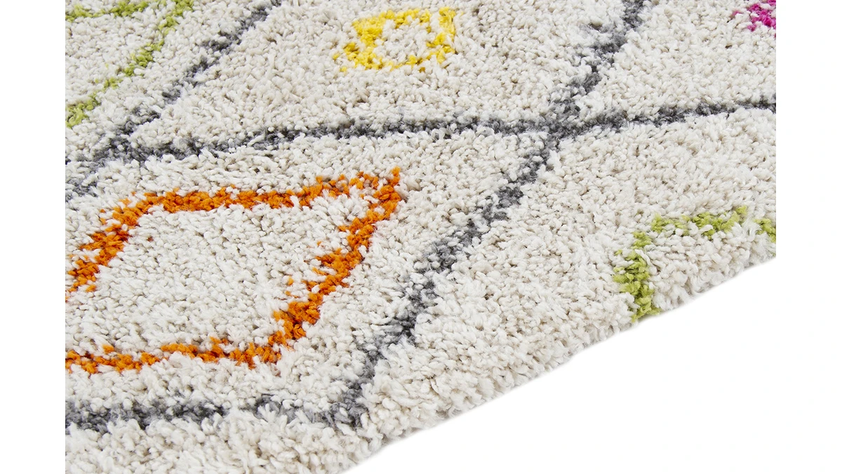 Tapis Style Berbère Multicolore 160 X 230 Cm ULAP 5 Tapis Style Berbère Multicolore 160 X 230 Cm ULAP – Image 3