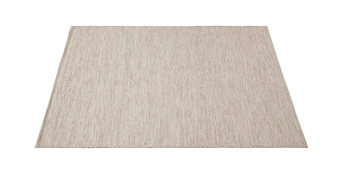 Tapis Tissé à La Main Blanc Chiné 160 X 230 Cm SIMBEL 4 Tapis Tissé à La Main Blanc Chiné 160 X 230 Cm SIMBEL – Image 2