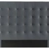 Tête De Lit Capitonnée Gris Foncé L160 Cm HALCIONA 2 Tête De Lit Capitonnée Gris Foncé L160 Cm HALCIONA -Boutique Miliboo tete de lit capitonnee gris fonce l160 cm halciona 46981 5d6cf282eaa3f 1200 675