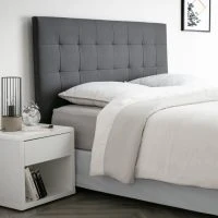 Tête De Lit Capitonnée Gris Foncé L160 Cm HALCIONA 10 Tête De Lit Capitonnée Gris Foncé L160 Cm HALCIONA -Boutique Miliboo tete de lit capitonnee gris fonce l160 cm halciona 46981 5dc0366edabda 1200 675