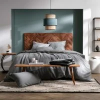 Tête De Lit Chevrons En Bois Massif Et Métal Noir L165 Cm STICK 8 Tête De Lit Chevrons En Bois Massif Et Métal Noir L165 Cm STICK -Boutique Miliboo tete de lit chevrons en bois massif et metal noir l165 cm stick 49049 61d5763fe364c 1200 675