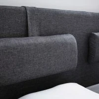 Tête De Lit En Tissu Gris Foncé Avec Repose Tête Amovibles L170 Cm LORRY -Boutique Miliboo tete de lit en tissu gris fonce avec repose tete amovibles l170 cm lorry 32013 5bb763d003e7a 1200 675