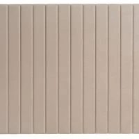 Tête De Lit En Tissu Velours Taupe L140 Cm NEHA